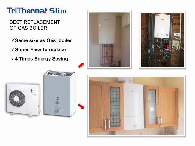 replace gas boiler with heat pump